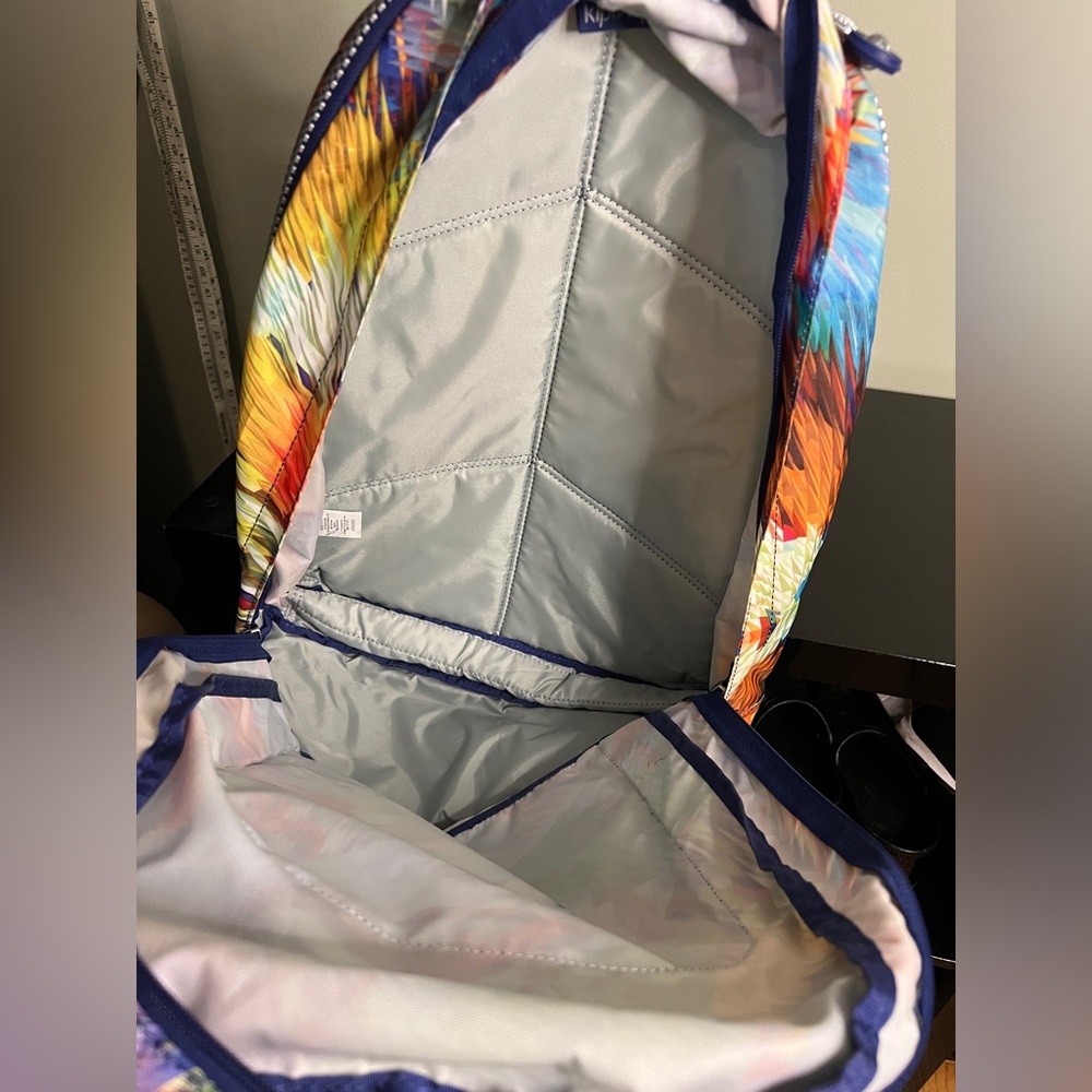 Kipling Expandable Backpack Multicolored Travel S… - image 4